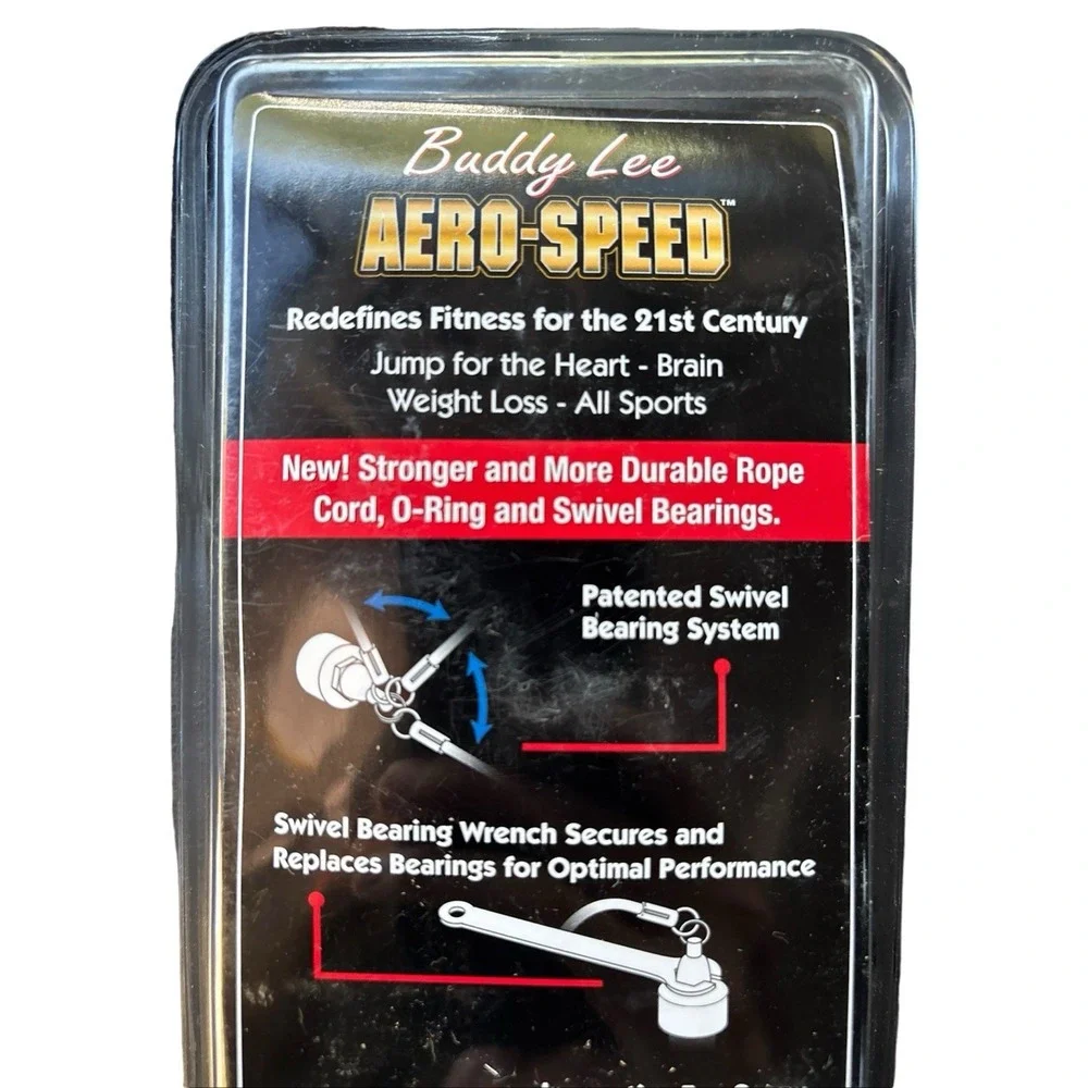 Buddy Lee Aero Speed Vinyl Cable Jump Rope‎ System